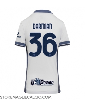Inter Milan Matteo Darmian #36 Maglia Gara Trasferta Repliche 2024-25 Donna